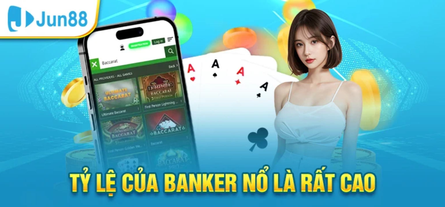 Con số của bộ bài sử dụng trong Baccarat Jun88